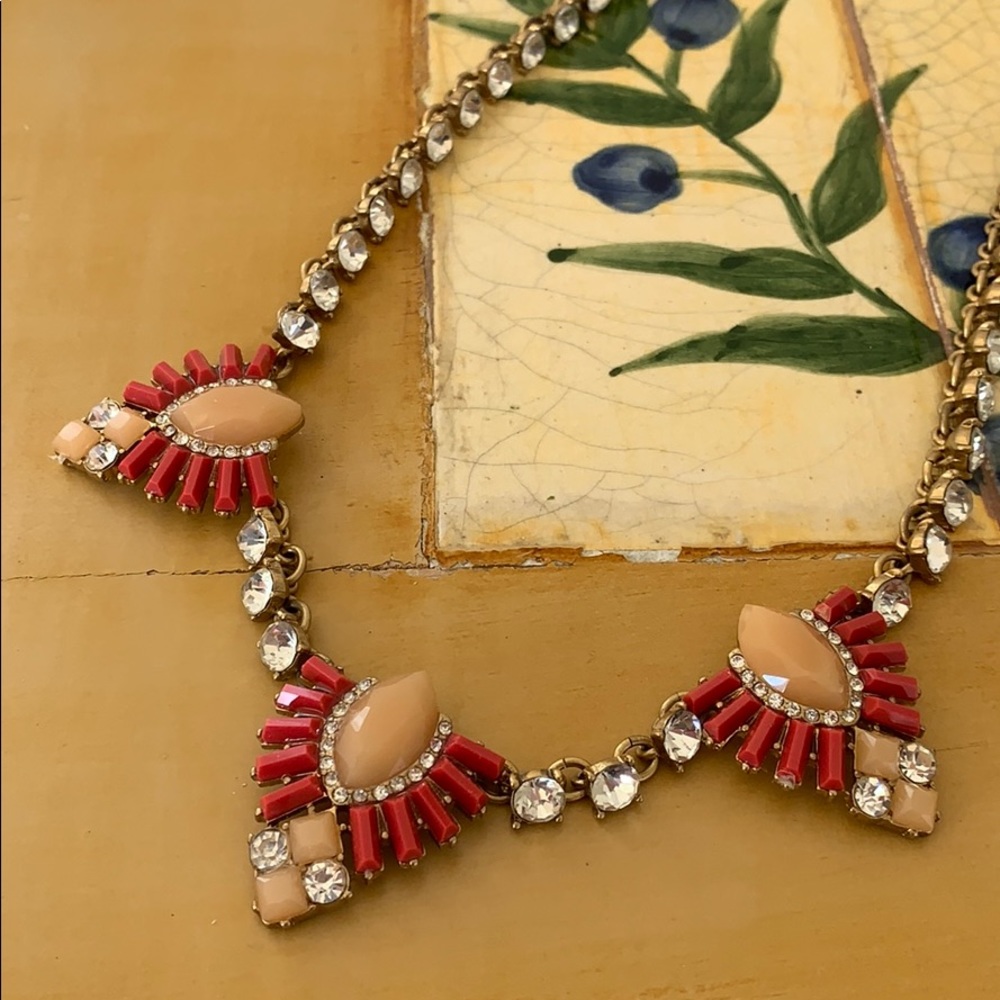 Host Pick✨J.Crew Pink Statement Necklace